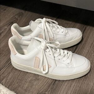 Women’s Veja White Leather Sneakers